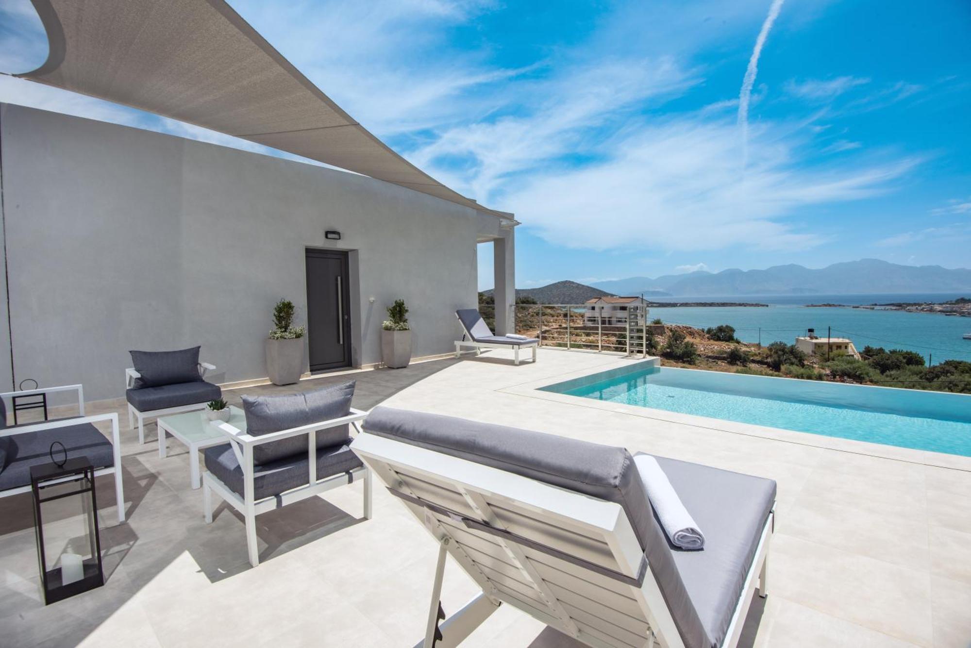 Elounda Sunshine Place Bagian luar foto