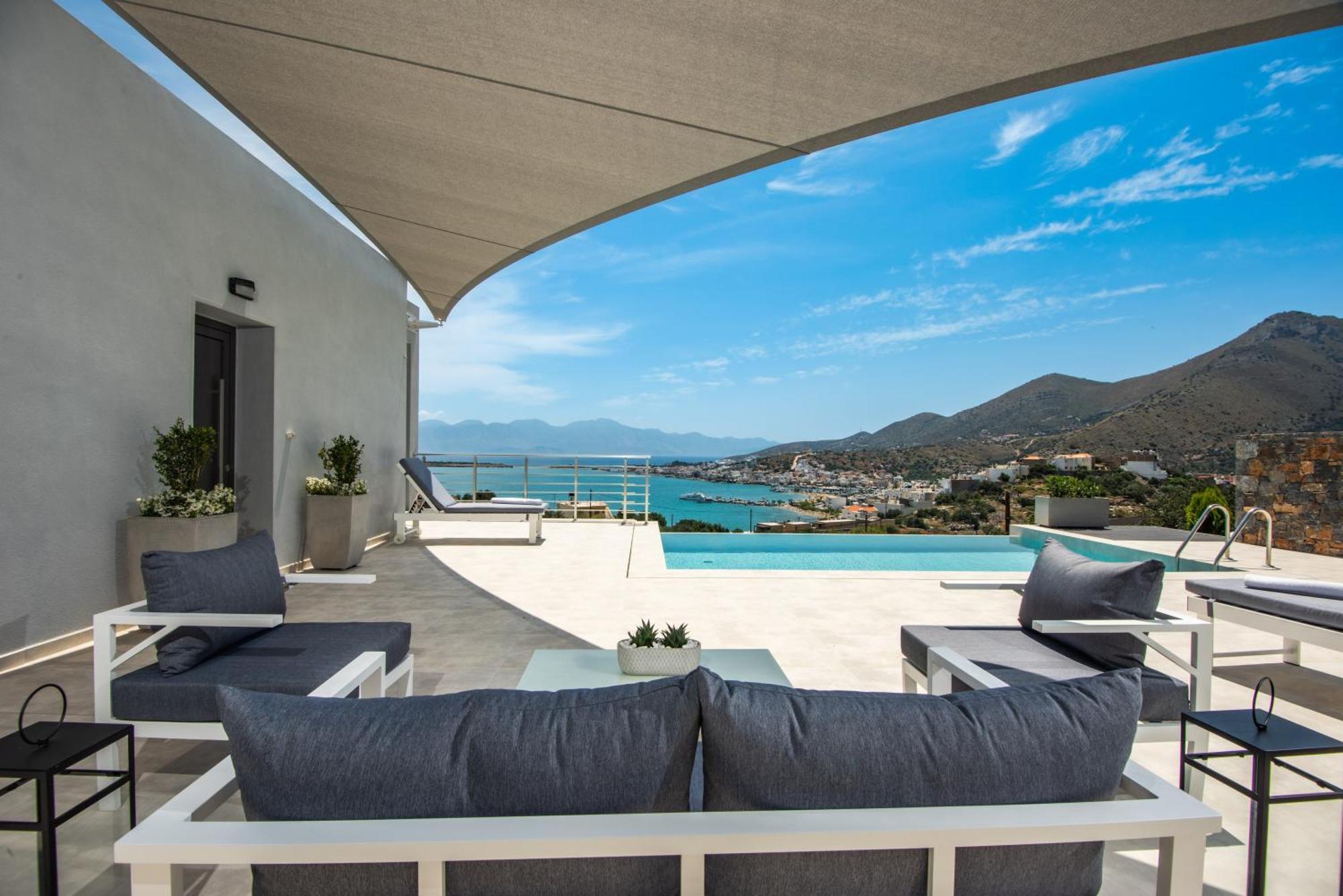 Elounda Sunshine Place Bagian luar foto
