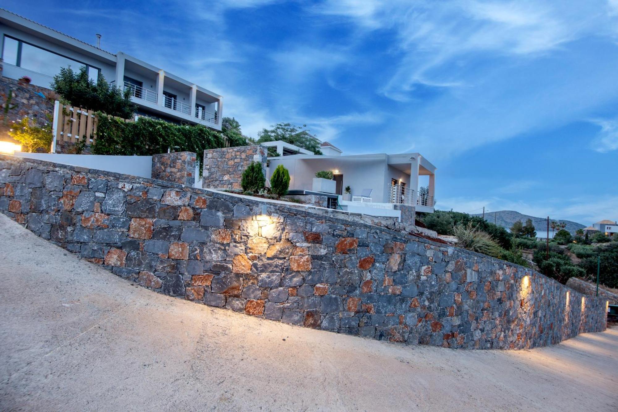 Elounda Sunshine Place Bagian luar foto